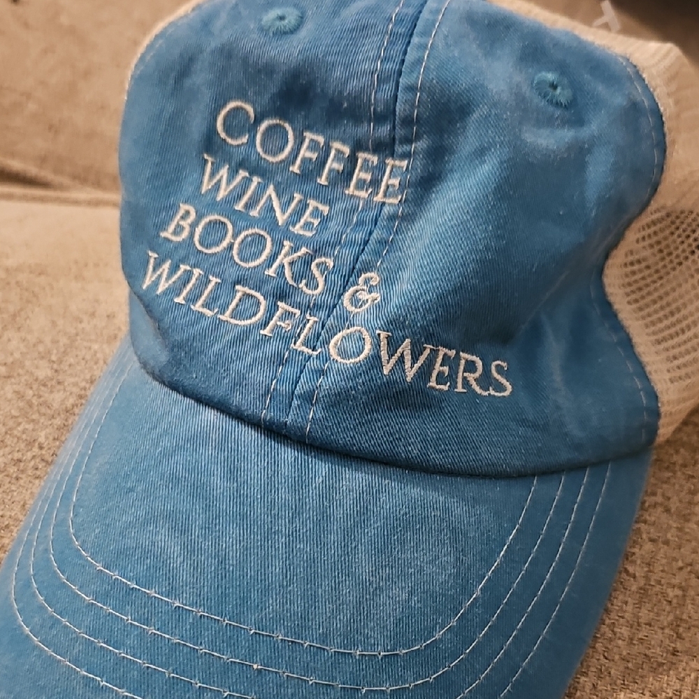 Book Lovers Blue and White Women's Hat